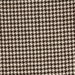 Dorrance Houndstooth Wool Chocolate/White Fabric thumbnail image 2 of 2