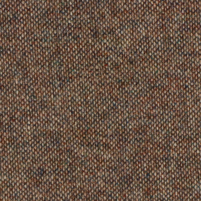 RK Classics Lawnton Donegal Wool Brown Fabric image 2 of 3