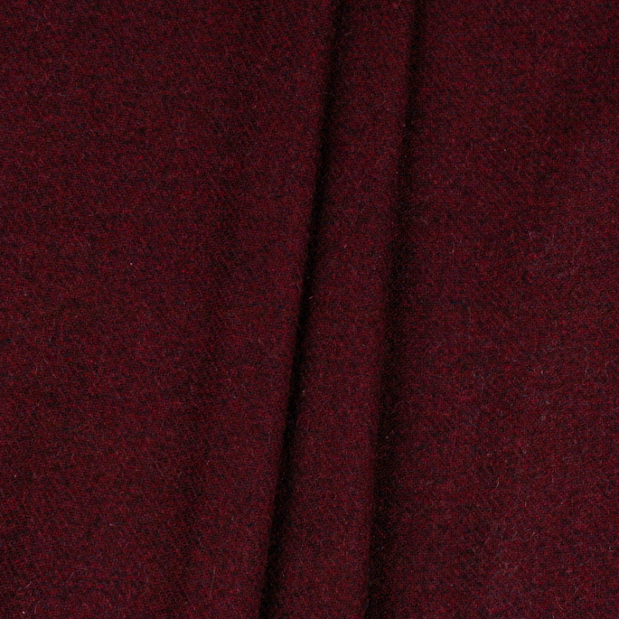 RK Classics Hamilton Wool Flannel Burgundy Fabric image 2 of 2