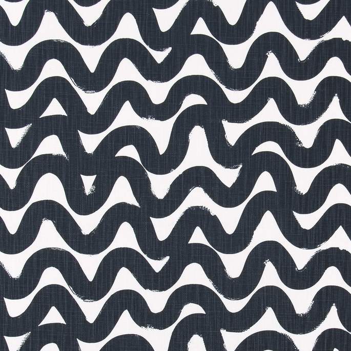 Premier Prints Wavy Peacoat Slub Linen Fabric image 1 of 1