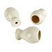 Off White Bell Shape Wood Blind Cord Tassel - 5 Pack