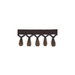 Lee Jofa Modern Wood Drop Java Tassel Fringe Trim