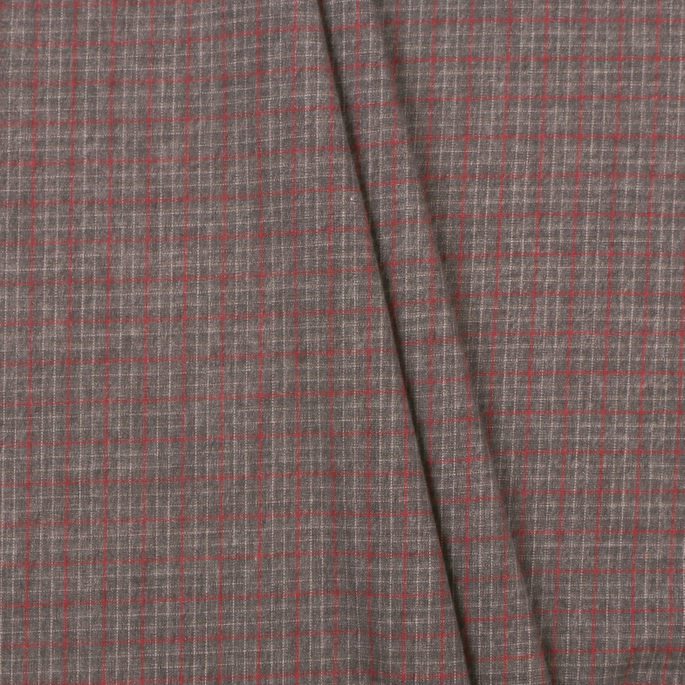 RK Classics Athena Wool Gray Fabric image 2 of 3