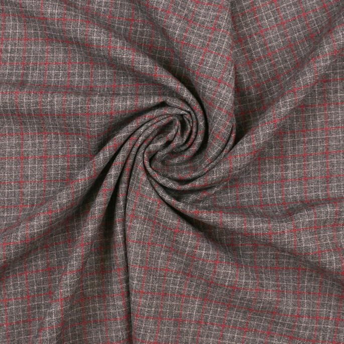 RK Classics Athena Wool Gray Fabric image 3 of 3