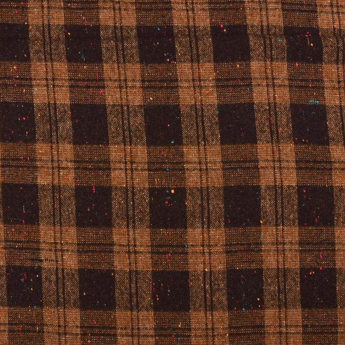 RK Classics Russell Wool Brown Fabric image 1 of 2