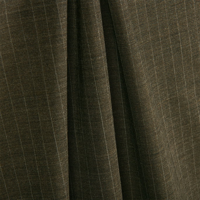 RK Classics Huntington Wool Brown Fabric image 2 of 2