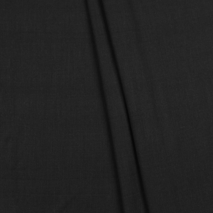 RK Classics Conrad Wool Gaberdine Black Fabric image 2 of 2