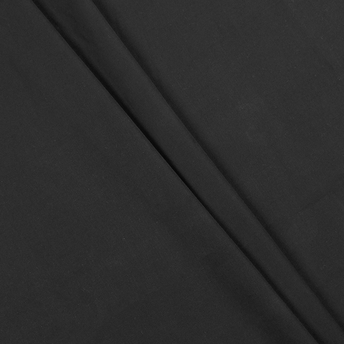 RK Classics Eden Wool Gaberdine Black Fabric image 2 of 2