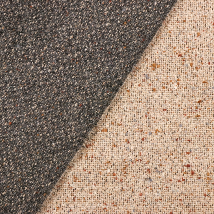 RK Classics Amity Wool Tan/Gray Fabric image 1 of 3