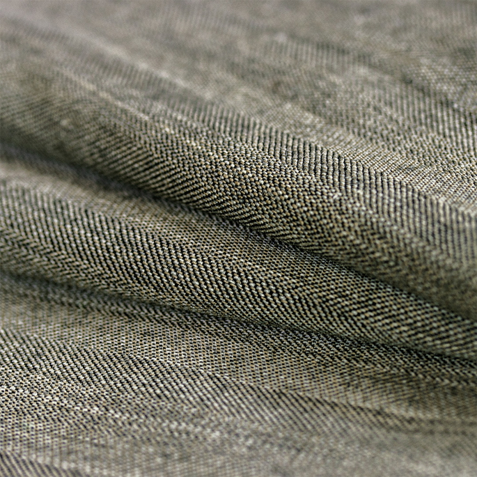 RK Classics Kennett Wool Gray Fabric image 2 of 2