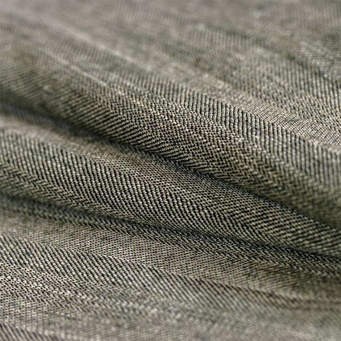 RK Classics Kennett Wool Gray Fabric image 2 of 2