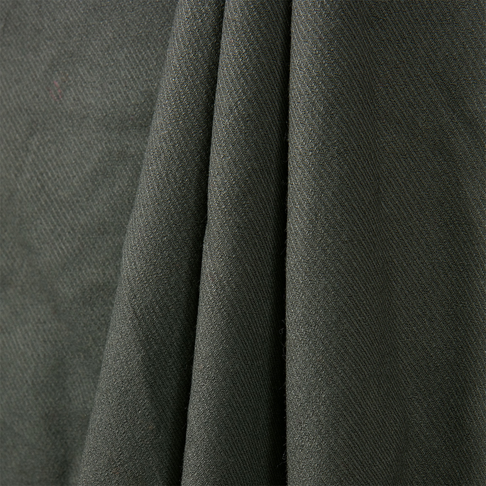RK Classics Stanley Wool Gray Fabric image 2 of 2