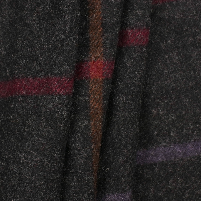 RK Classics Sheridan Wool Charcoal Fabric image 2 of 2
