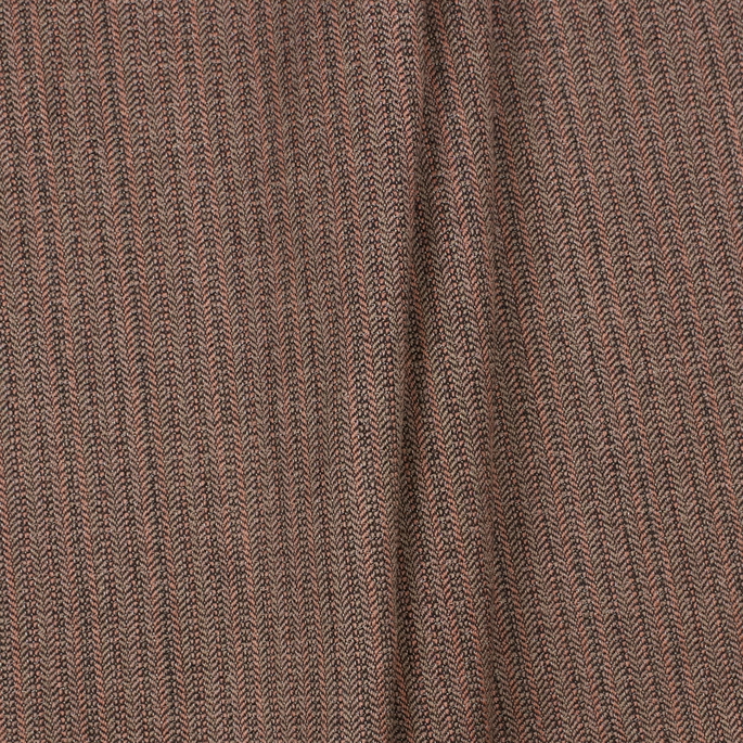 RK Classics Worthen Wool Stripe Camel/Black Fabric image 3 of 3