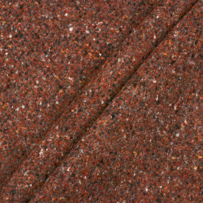 RK Classics Norris Wool Rust Fabric image 3 of 3