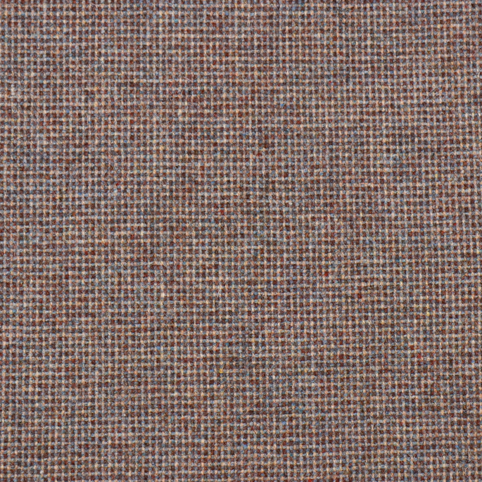 RK Classics Monterey Wool Blue/Copper Tweed Fabric image 2 of 3
