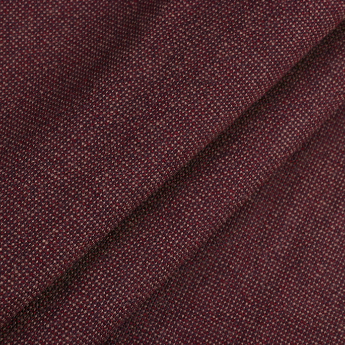 RK Classics Bismarck Wool Maroon Tweed Fabric image 3 of 3