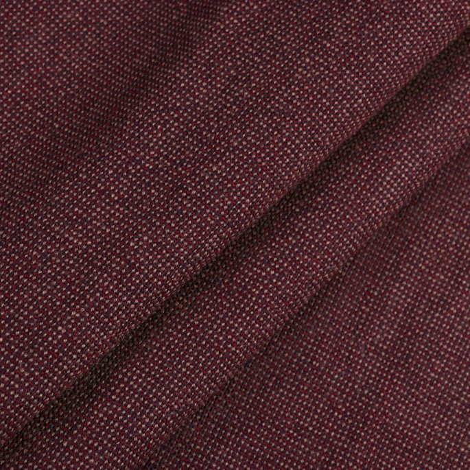 RK Classics Bismarck Wool Maroon Tweed Fabric image 3 of 3