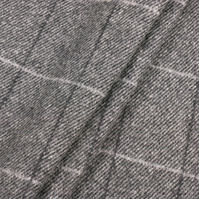 RK Classics Rowen Wool Grey Fabric image 3 of 3
