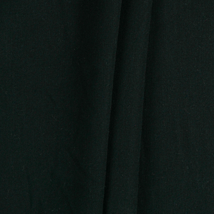 Dayton Wool Flannel Black Fabric image 2 of 2
