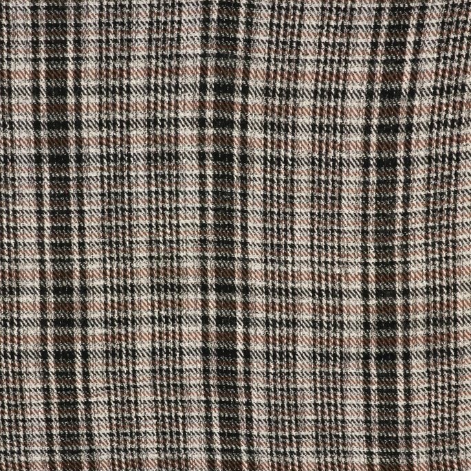 RK Classics Marion Wool Black/Brown Fabric image 1 of 3