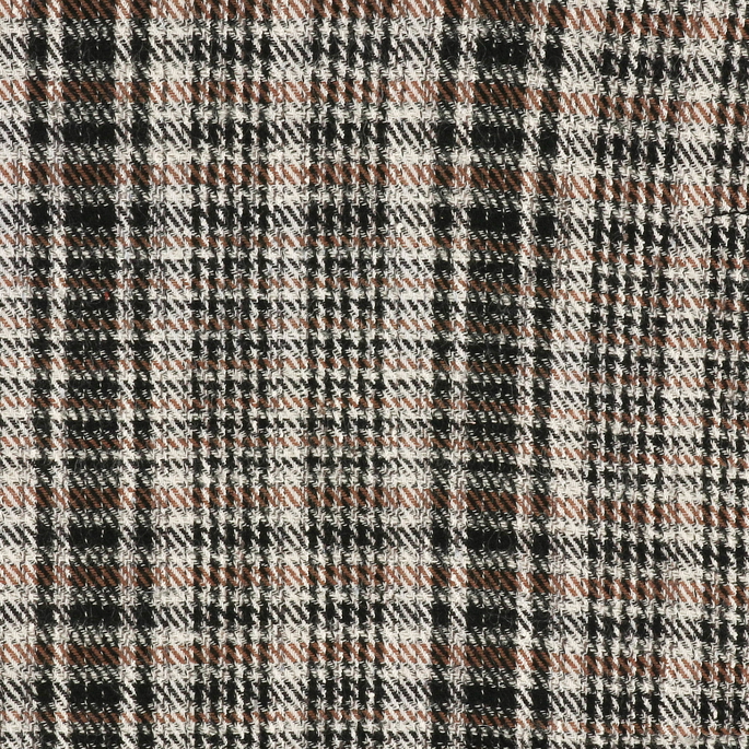 RK Classics Marion Wool Black/Brown Fabric image 2 of 3