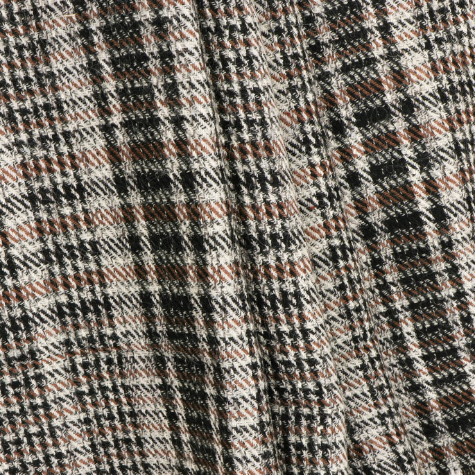 RK Classics Marion Wool Black/Brown Fabric image 3 of 3