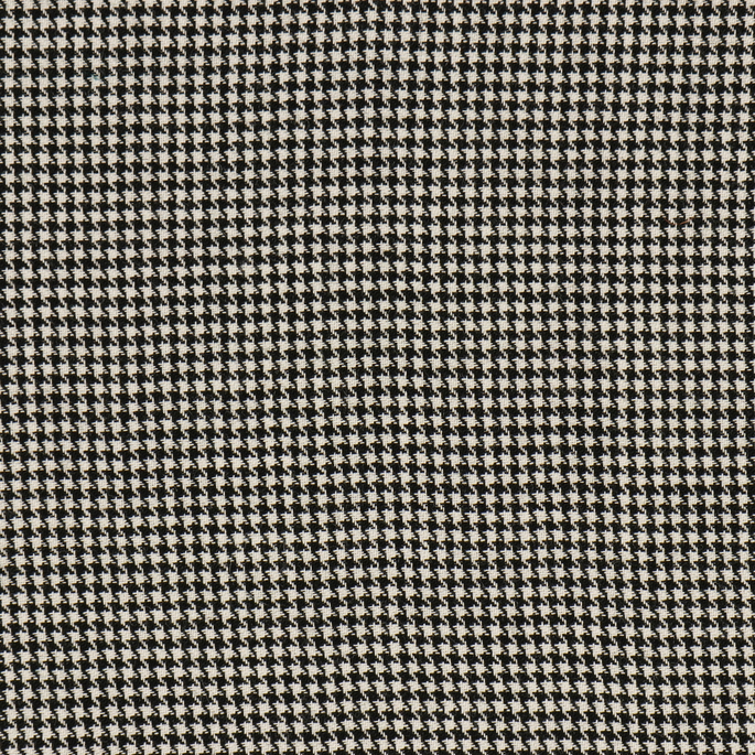 RK Classics Abington Wool Minicheck Black/White Fabric image 1 of 2