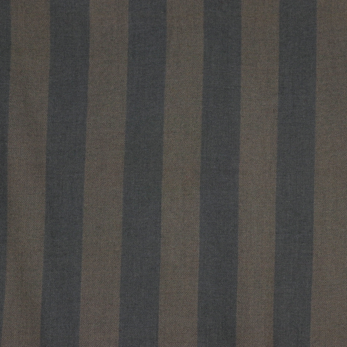 RK Classics Fremont Wool Herringbone Stripe Hale Navy Fabric image 1 of 2