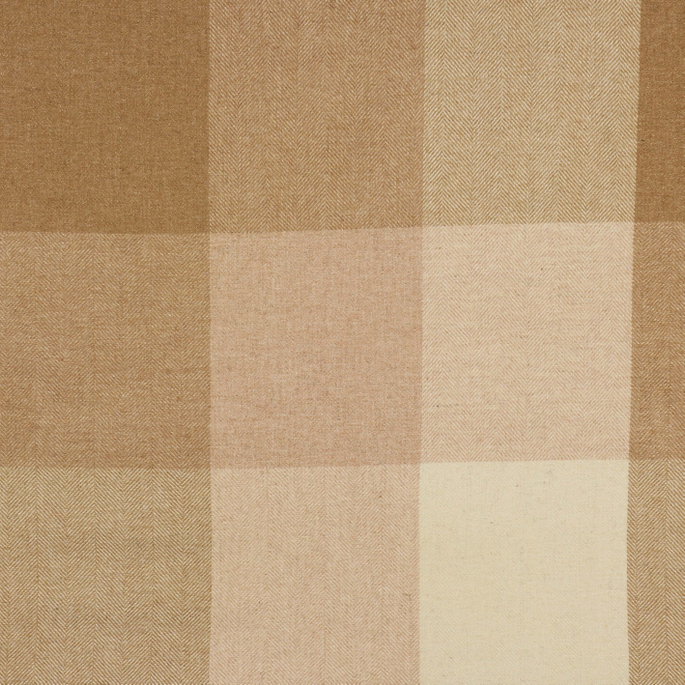 RK Classics Galilee Wool Plaid Strawberry/Camel Fabric image 2 of 3