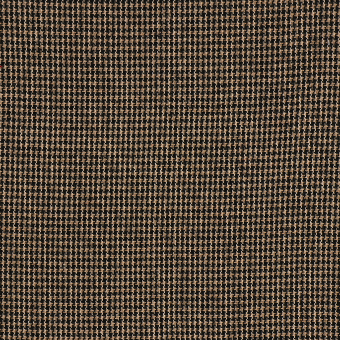 RK Classics Orson Wool Houndstooth Camel/Black Fabric image 1 of 3
