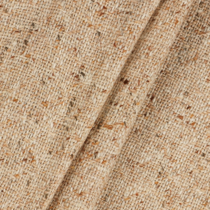 RK Classics Alcott Wool Tweed Oatmeal Fabric image 2 of 2