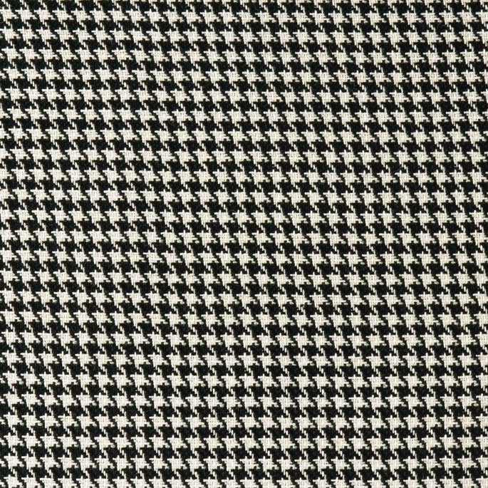 RK Classics Bates Wool Houndstooth Black/White Fabric image 1 of 2
