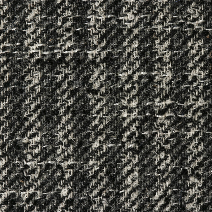 RK Classics Wyben Boucle Wool Salt &amp; Pepper Fabric image 2 of 3
