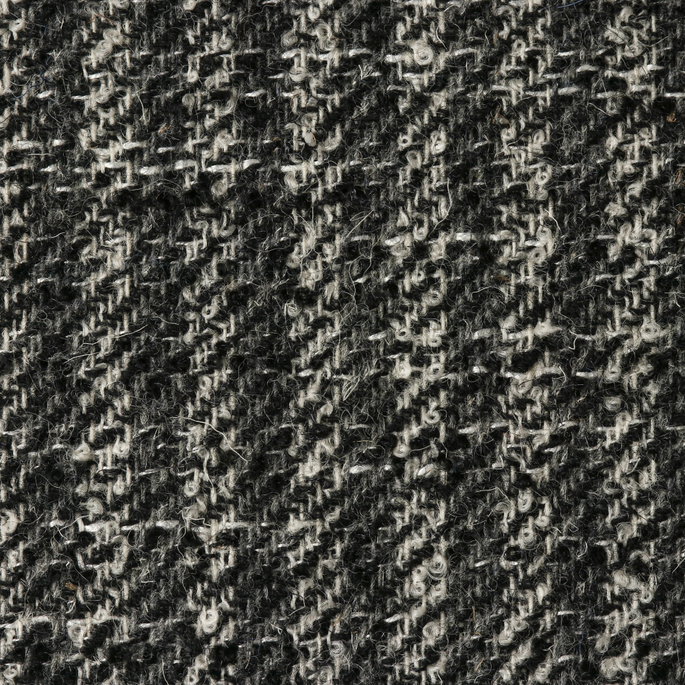 RK Classics Wyben Boucle Wool Salt &amp; Pepper Fabric image 2 of 3