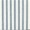 Covington Denim Blue Woven Ticking Fabric - Image 2