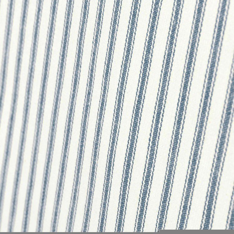 Covington Denim Blue Woven Ticking Fabric | OnlineFabricStore