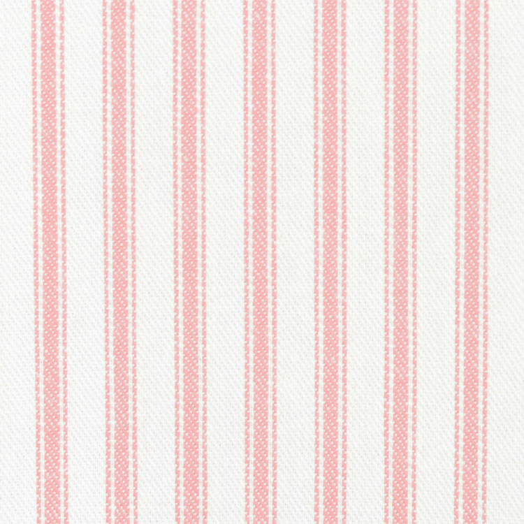 Covington Pink Woven Ticking Fabric