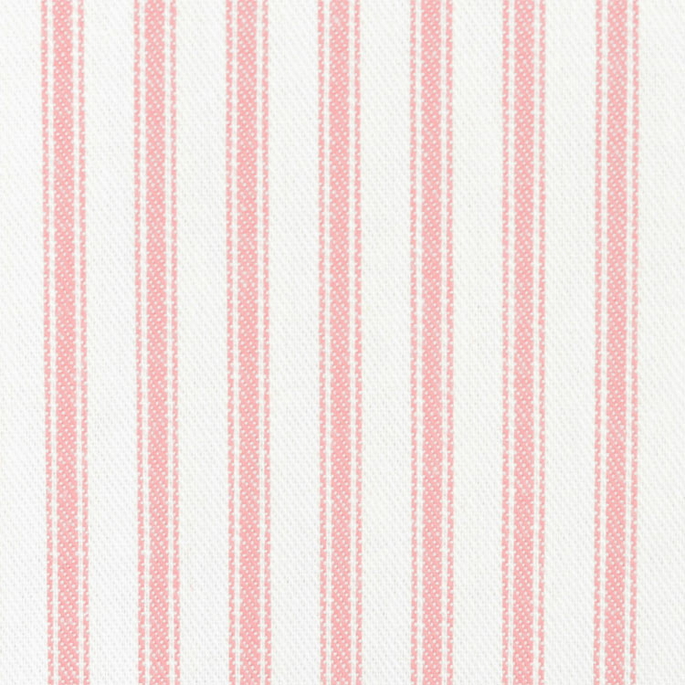 Covington Pink Woven Ticking Fabric image 2 of 4