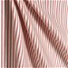 Covington Red Woven Ticking Fabric thumbnail image 4 of 5