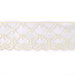 3" Oyster Floral Scallop Lace Trim