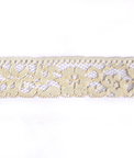 2" Ivory Floral Lace Trim