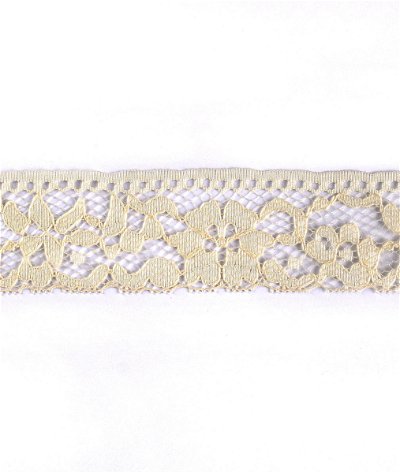 2 inch Ivory Floral Lace Trim