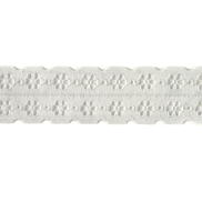 1-1/2" Pearl Floral Lace Trim