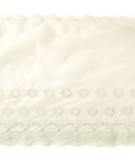 8-1/2" Oyster Embroidered Trim
