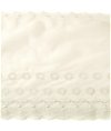 8-1/2" Oyster Embroidered Trim