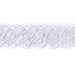 2" White Floral Scallop Lace Trim