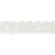 2" Natural Floral Scallop Lace Trim