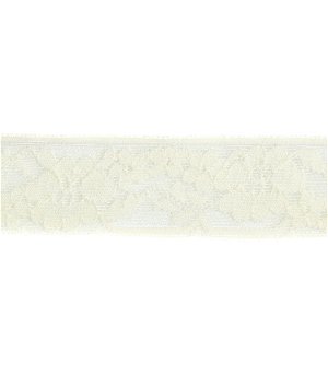1 inch Ivory Floral Lace Trim