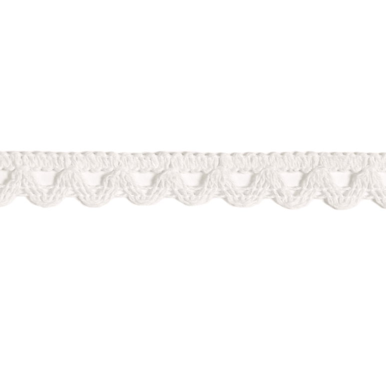 5/8" Off White Scallop Lace Trim